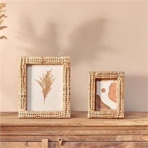 Nkuku Yanis Rattan Photo Frame 8x10